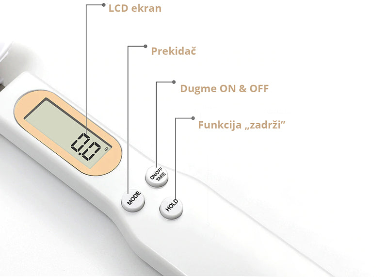Vaga kašika za precizno merenje